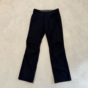 Eddie Bauer Men’s Black Straight Leg Stretch Pants 32x32